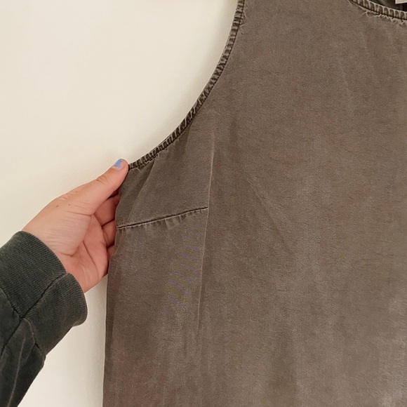 Universal thread tank top - dark khaki  green - L - Picture 7 of 7